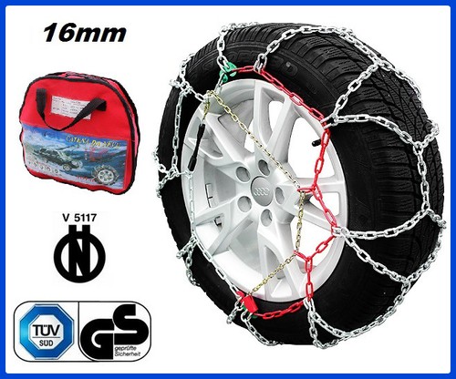Catene neve 4x4 - neve, 16mm